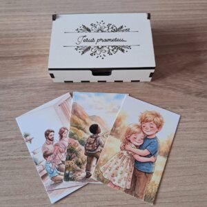 Caixa de Promessas - Jesus Prometeu - Infantil Ilustrada